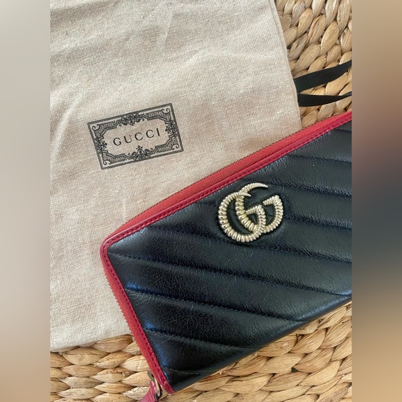 Gucci GG Marmot Zip Around Wallet - Picture 3 of 12